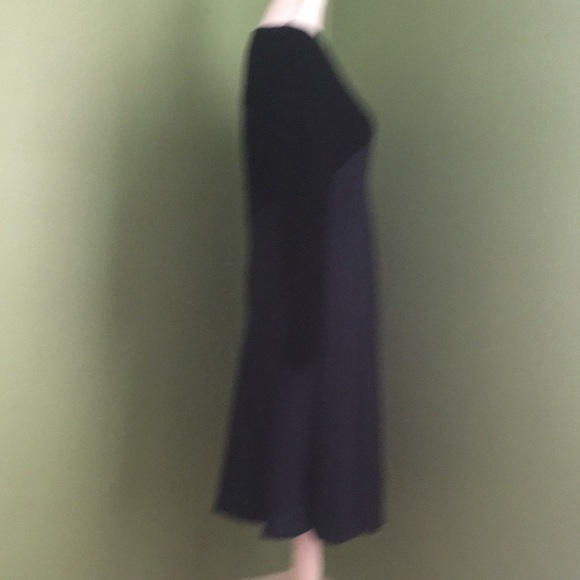 ARMOLD SCASSI BLACK & NAVY COCKTAIL DRESS - Picture 5 of 9